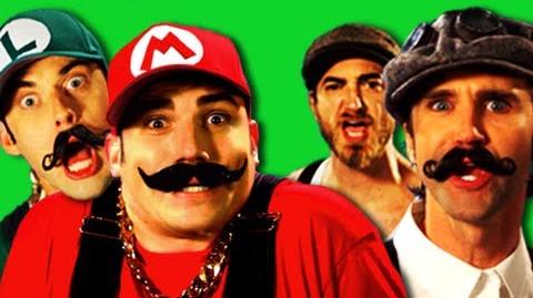 Epic Rap Battles of History. Behind the Scenes. Mario Bros vs Wright Bros.