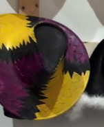 Macho Man's hat in Donald Trump vs Ebenezer Scrooge's Behind the Scenes video