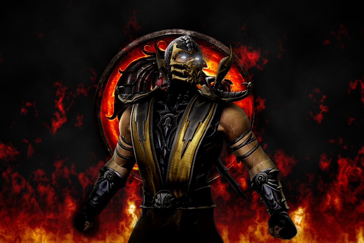 Download Mortal Kombat Kano in Action Wallpaper