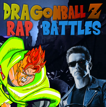 Parody of Dragon Ball Z - DBZ: Android 16 and The Terminator