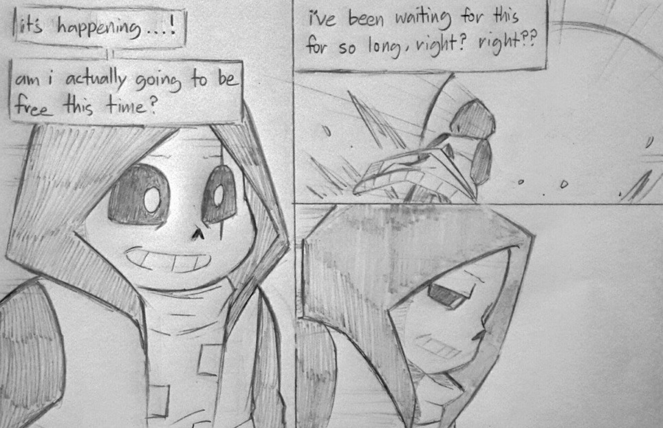 intelligence prob outer sans #epictale #outertale #sans #toriel #epict