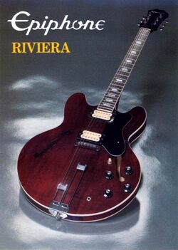 Riviera (1980s) | Epiphone Wiki | Fandom