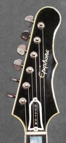 ギター PIRLES FG70A Epiphone head Made in Japan Vtg 70's Cortez Les Paul Custom Copy by Hoshino Gakki at