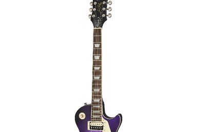 Les paul worn purple on sale