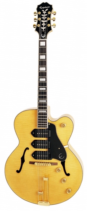 Epiphone Zephyr Blues Deluxe フルアコースティック - ギター