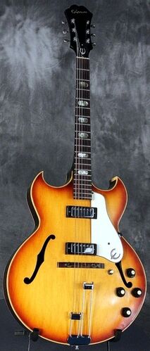 鮭 です。Epiphone E452T Sorrento 1966年製 Vintage 1966 Epiphone Sorrento Hollowbody Guitar – TR