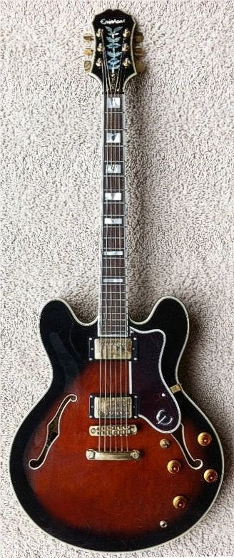 John Lee Hooker 50th Anniversary Sheraton | Epiphone Wiki | Fandom 