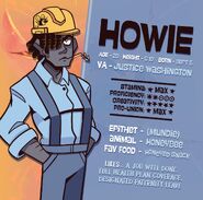 Howie Infocard to promote Prison of Plastic