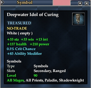 Deepwater Idol of Curing