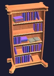 Ornate Quellithulian Bookcase (Visible)