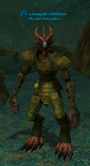 A renegade infiltrator
