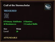 Cuff of the Stormscholar