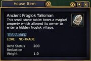 Ancient Froglok Talisman