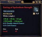 Earring of Speleothem Strength