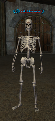 A skeleton archer