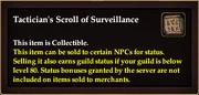 Tactician's Scroll of Surveillance