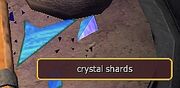 Crystal shards