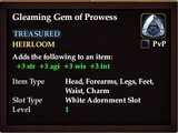 Gleaming Gem of Prowess
