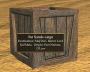 Far Sands cargo