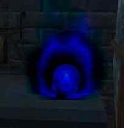 Garanel's Skull glowing blue (1am game time)