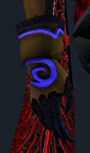 Corrupted Soul Chainlink Gloves (Equipped)