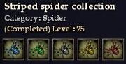 CQ spider striped Journal