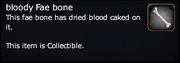 Bloody Fae bone
