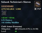 Solusek Technician's Sleeves