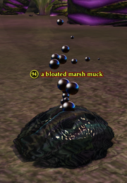 A bloated marsh muck