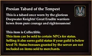 Prexian Tabard of the Tempest