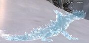 An ice wyrm