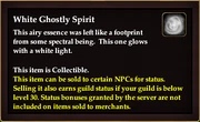 White Ghostly Spirit