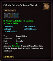 Othmir Patroller's Round Shield