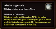 Pristine naga scale