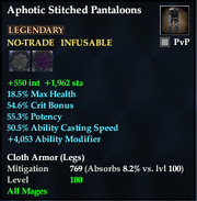 Aphotic Stitched Pantaloons