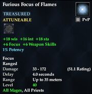 Furious Focus of Flames