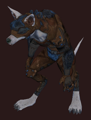 Nights of the Dead Armored Gnoll Costume (Equipped)