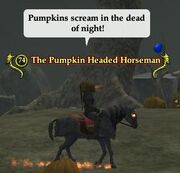 The Pumpkin Headed Horseman