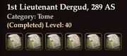 1st Lieut Dergud 289