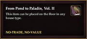 From Pond to Paladin, Vol. II
