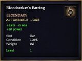 Bloodseeker's Earring