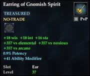 Earring of Gnomish Spirit