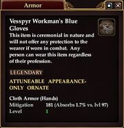 Vesspyr Citizens blue Gloves