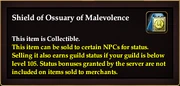 Shield of Ossuary of Malevolence
