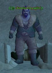 A Kromise Rem pugilist