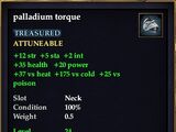 Palladium torque