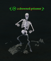 A drowned prisoner