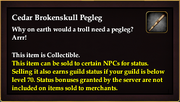 Cedar Brokenskull Pegleg