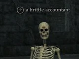 A brittle accountant