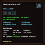 Mystical Great Staff